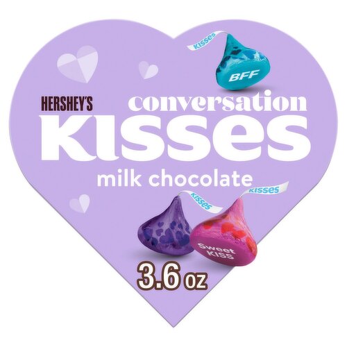 Hershey's Kisses Conversation Milk Chocolate, 3.6 oz