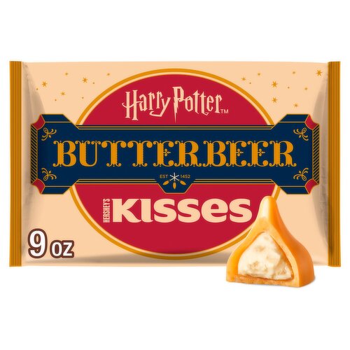 Hershey's Kisses Harry Potter Butterbeer Candy, 9 oz