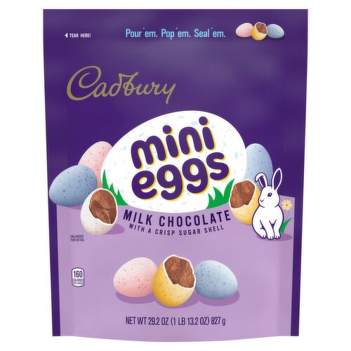 Cadbury Milk Chocolate Mini Eggs, 29.2 oz