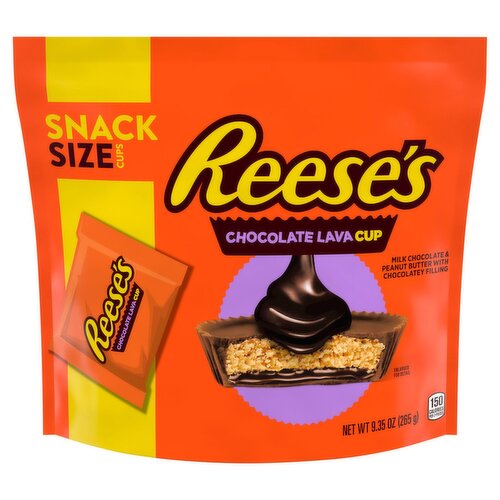 Reese's Chocolate Lava Cup Snack Size, 9.35 oz