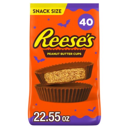 Reese's Milk Chocolate & Peanut Butter Cups Snack Size, 40 count, 22.55 oz