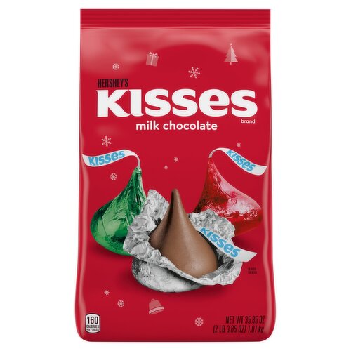 Hershey's Kisses Milk Chocolate, 35.85 oz
