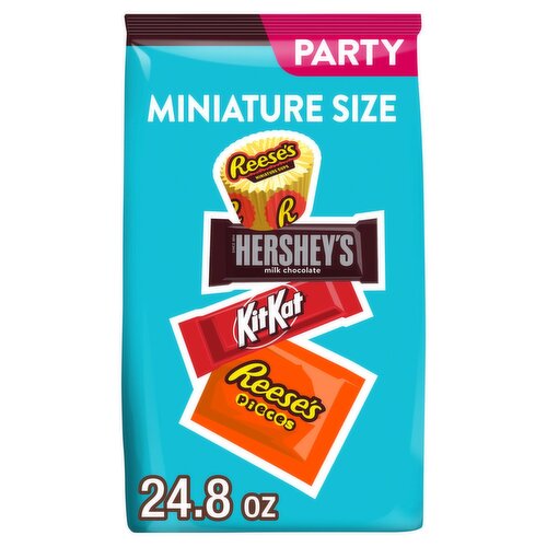 Hershey's Miniaturesize Candy Assortment Party Pack, 24.8 oz