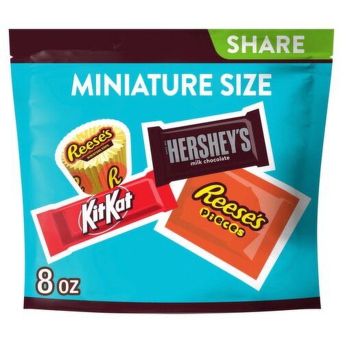 Hershey's Miniaturesize Candy Assortment Share Pack, 8 oz