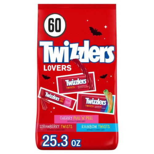 Twizzlers Lovers Candy Assortment, 60 count, 25.3 oz