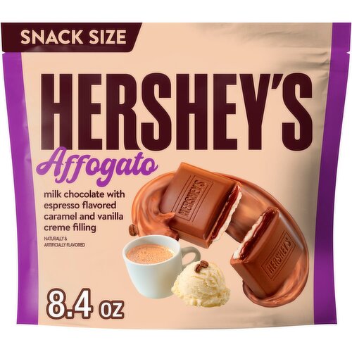 Hershey's Affogato Milk Chocolate Bars Snack Size, 8.4 oz