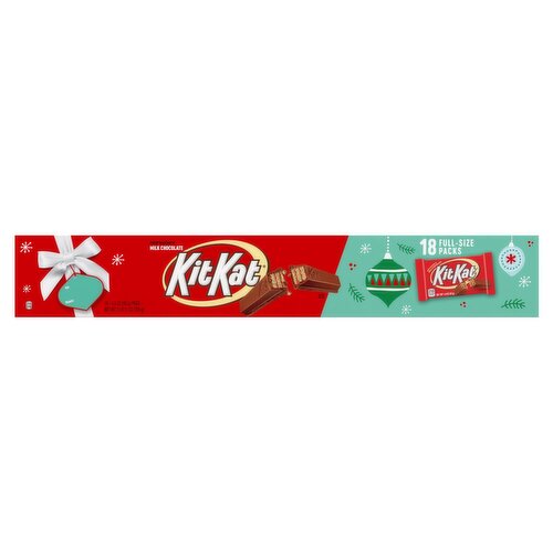 KitKat Crisp Wafers in Milk Chocolate, 1.5 oz, 18 count