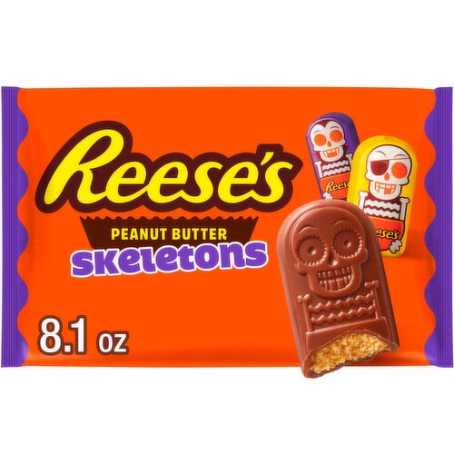 Reese's Skeletons Chocolate Candy & Peanut Butter Creme, 8.1 oz