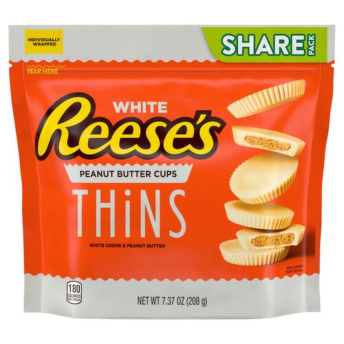 Reese's Thins White Peanut Butter Cups Share Pack, 7.37 oz