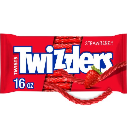 Twizzlers Strawberry Twists Candy, 16 oz