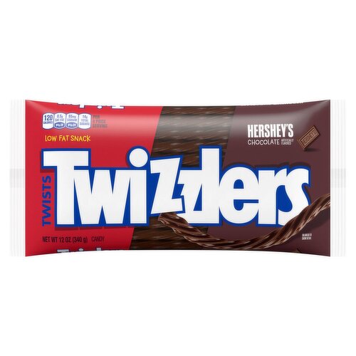 Twizzlers Twists Hershey's Chocolate Candy, 12 oz