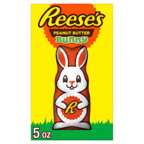 Reese's Milk Chocolate & Peanut Butter Bunny, 5 oz