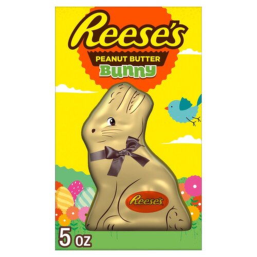 Reese's Milk Chocolate Covered Peanut Butter Bunny, 5 oz