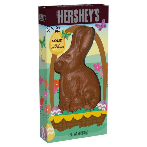 Hershey's Solid Milk Chocolate Bunny, 5 oz