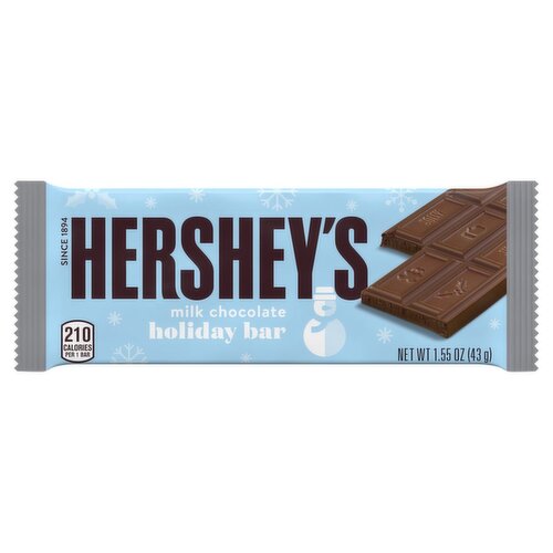 Hershey's Milk Chocolate Holiday Bar, 1.55 oz