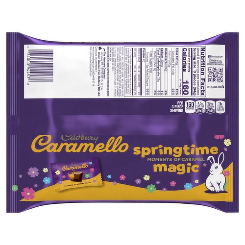 Cadbury Caramello Milk Chocolate & Creamy Caramel Miniatures, 7.6 oz
