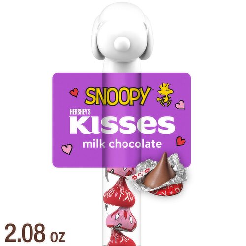 Hershey's Kisses Snoopy Milk Chocolate, 2.08 oz