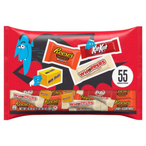 Hershey's Candy Assortment Miniatures, 55 count, 16.38 oz