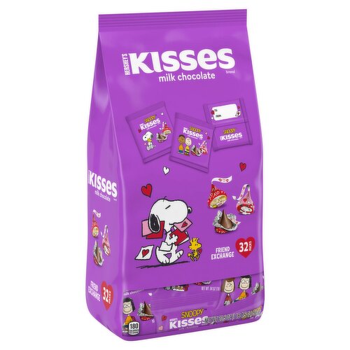 Hershey's Kisses Snoopy Milk Chocolate, 20.5 oz, 32 count