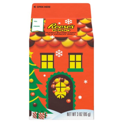 Reese's Pieces Peanut Butter Candy in a Crunchy Shell, 3 oz