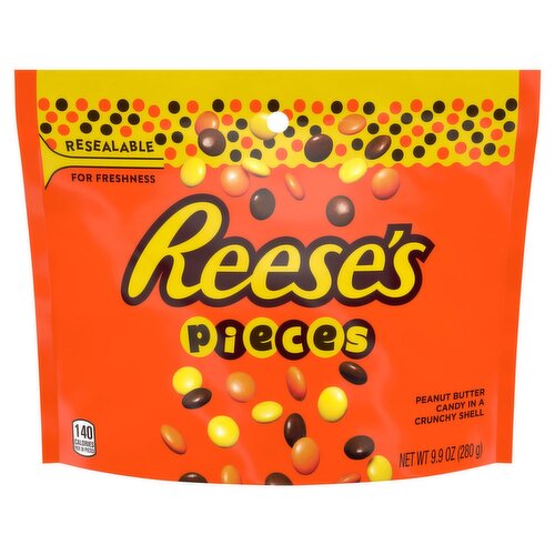 Reese's Pieces Peanut Butter Candy in a Crunchy Shell, 9.9 oz