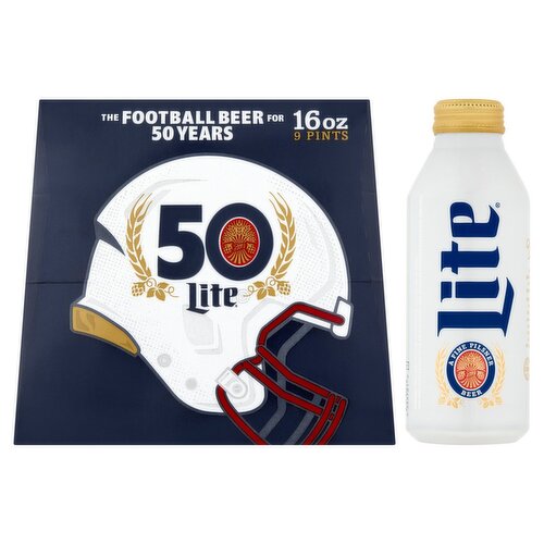 Miller Lite Beer, 16 oz, 9 count