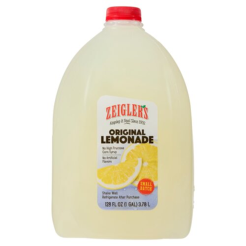 Zeigler's Original Lemonade, 128 fl oz