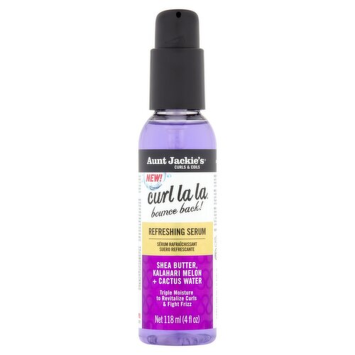 Aunt Jackie's Curl La La Bounce Back Refreshing Serum, 4 fl oz