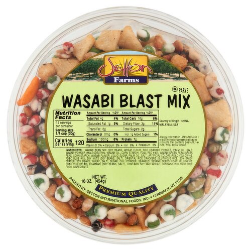 Setton Farms Wasabi Blast Mix, 16 oz