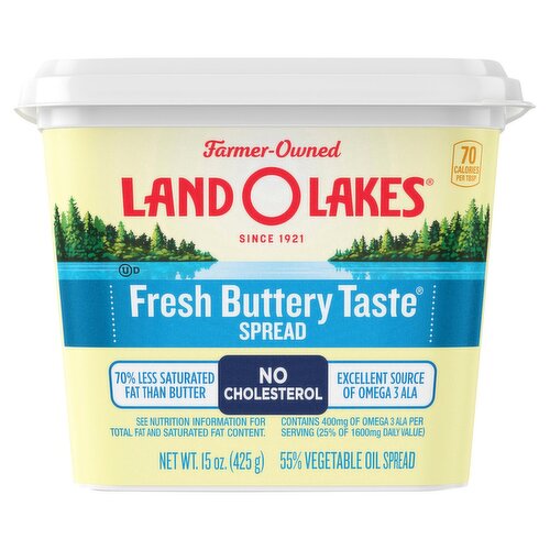 Land O Lakes® Fresh Buttery Taste Spread, 15 oz Tub