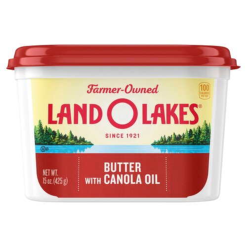 Land O Lakes Butter with Canola Oil, 15 oz