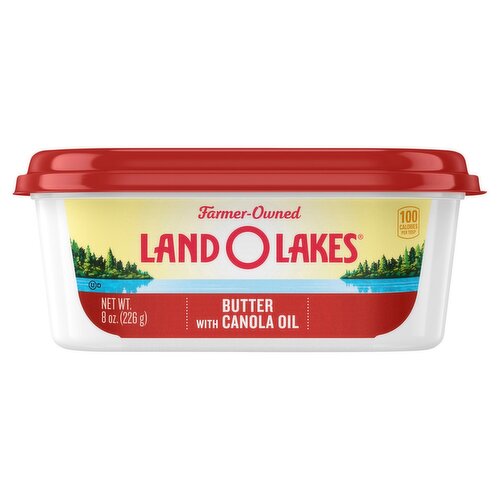 Land O Lakes Butter with Canola Oil, 8 oz