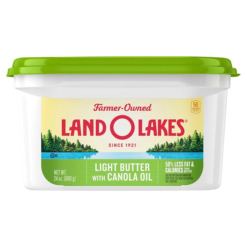 Land O Lakes Light Butter with Canola Oil Spread, 24 oz