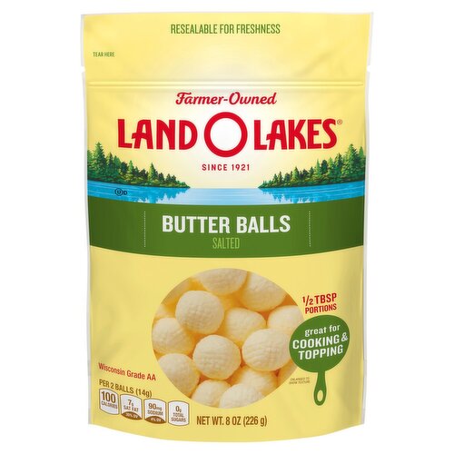 Land O Lakes® Salted Butter Balls, 8 oz Pack