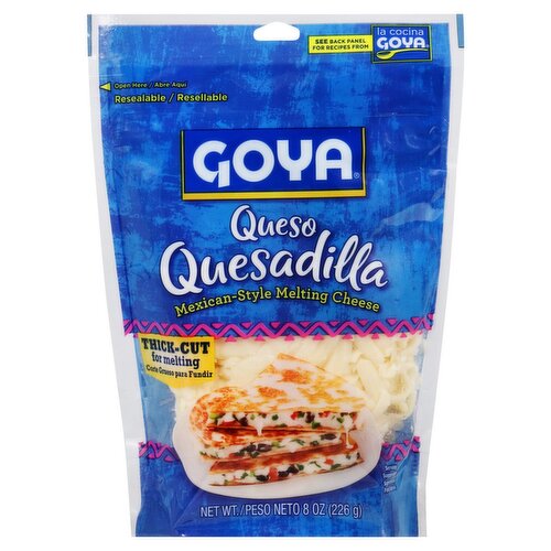 Goya Queso Quesadilla Mexican-Style Melting Cheese, 8 oz