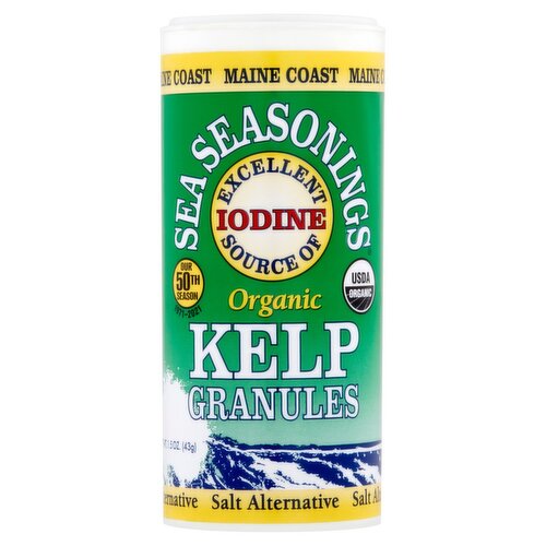 Maine Coast Sea Seasonings Organic Kelp Granules Salt Alternative, 1.5 oz