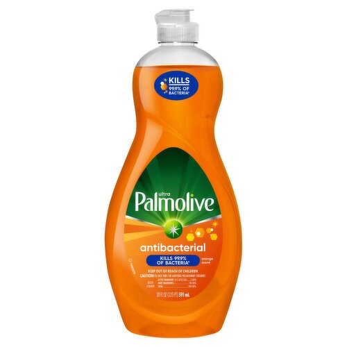 Palmolive Ultra Antibacterial Orange Scent Dish Liquid, 20 fl oz