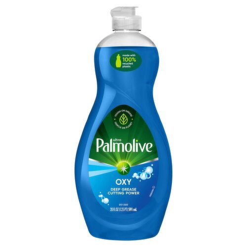 Palmolive Ultra Dishwashing Liquid Dish Soap, Oxy Power Degreaser - 20 Fluid Ounce