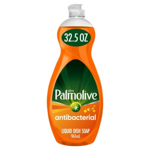Palmolive Ultra Antibacterial Orange Scent Dish Liquid, 32.5 fl oz
