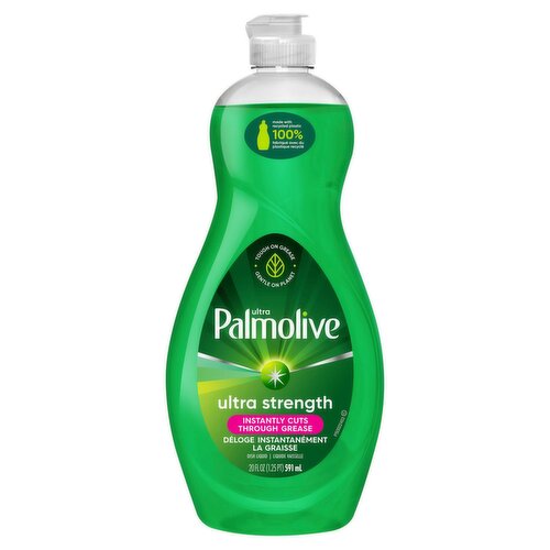 Palmolive Ultra Dishwashing Liquid Dish Soap, Ultra Strength Original- 20 Fluid Ounce