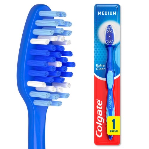 Colgate Extra Clean Medium Toothbrush, 1 count