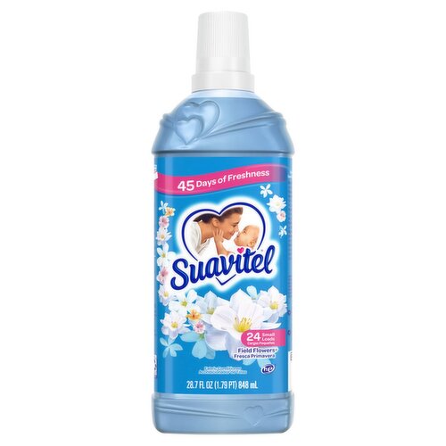 Suavitel Fabric Softener, Field Flowers Scent - 28.7 fluid ounce