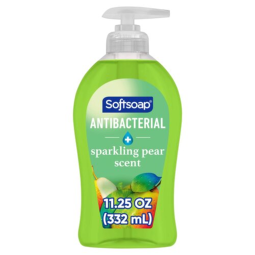 Softsoap Gentle Clean Sparkling Pear Scent Antibacterial Hand Soap, 11.25 fl oz