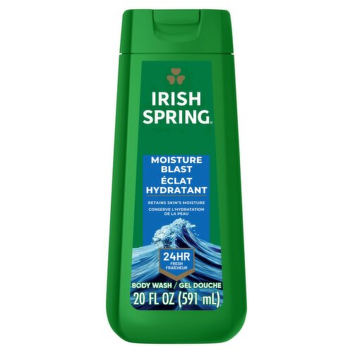 Irish Spring Moisture Blast Body Wash, 20 oz