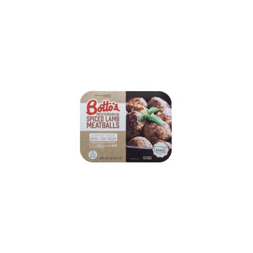 Botto's Mediterranean Spiced Lamb Meatballs, 16 oz