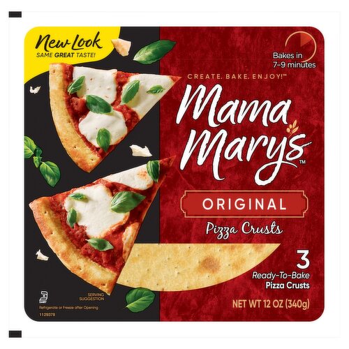 Mama Mary's 7" Pizza Crust 3-Pack