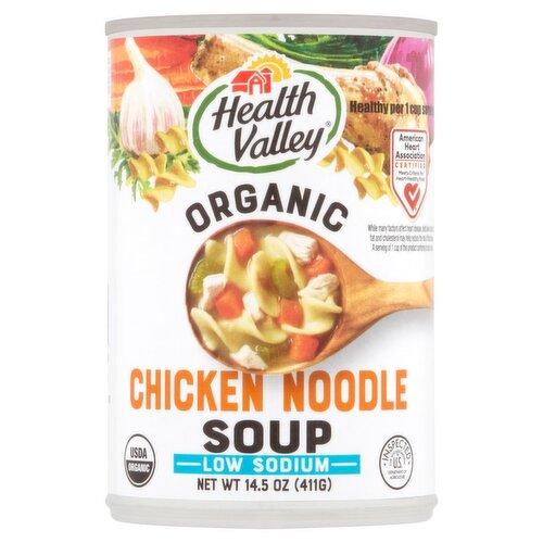 Health Valley Organic Chicken Noodle Soup, 14.5 oz