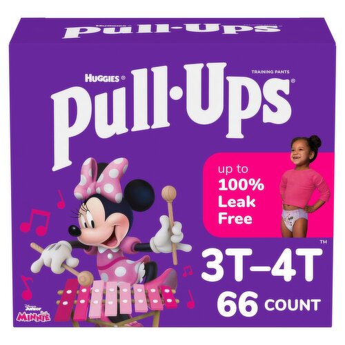Huggies Pull-Ups Training Pants, 3T-4T, 32-40 lbs, 66 count