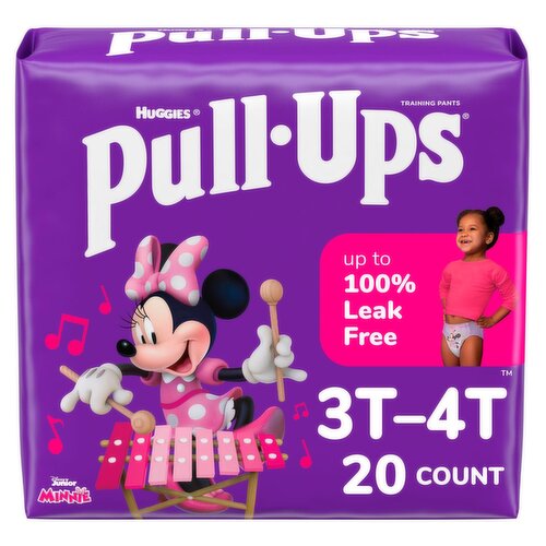 Huggies Pull-Ups Training Pants, 3T-4T, 32-40 lbs, 20 count