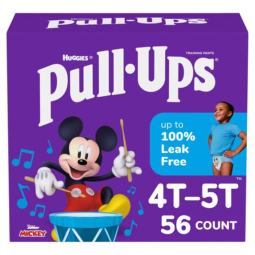 Huggies Pull-Ups Training Pants, 4T-5T, 38-50 lbs, 56 count